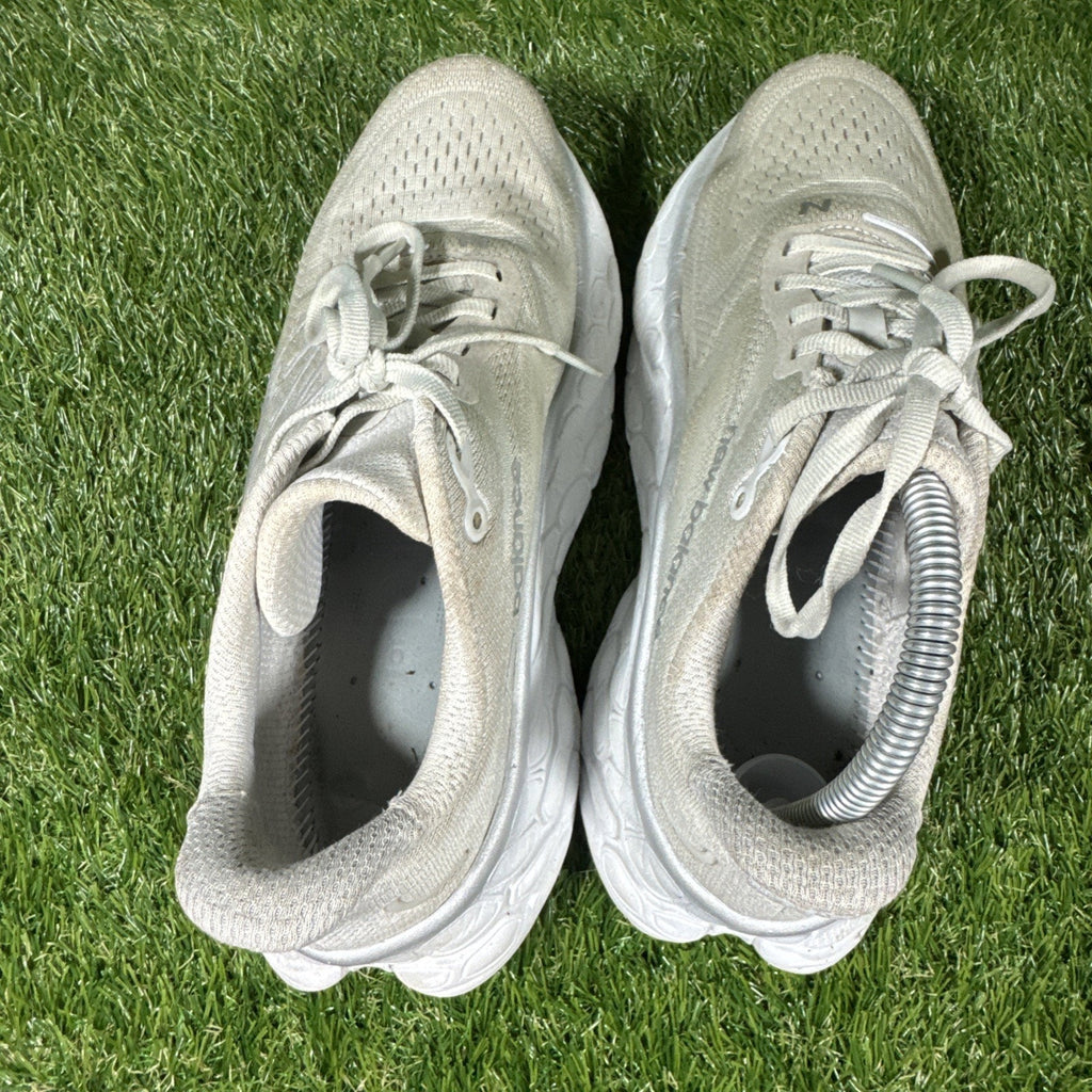 New Balance Womens FF X More V4 WMORNC4 White Running Shoes Sneakers Size 9 B