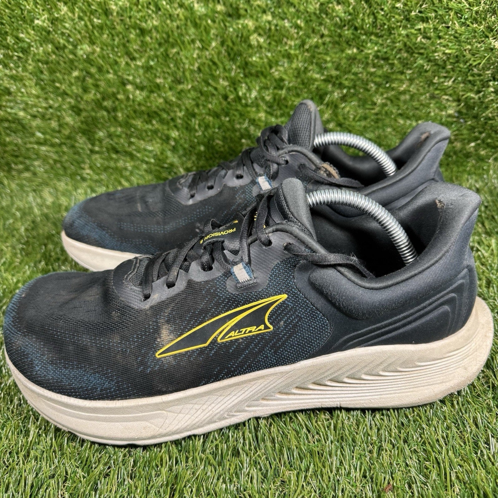 Altra Provision 8 Running Shoes US Men 11 Black Green Athletic Road Stability
