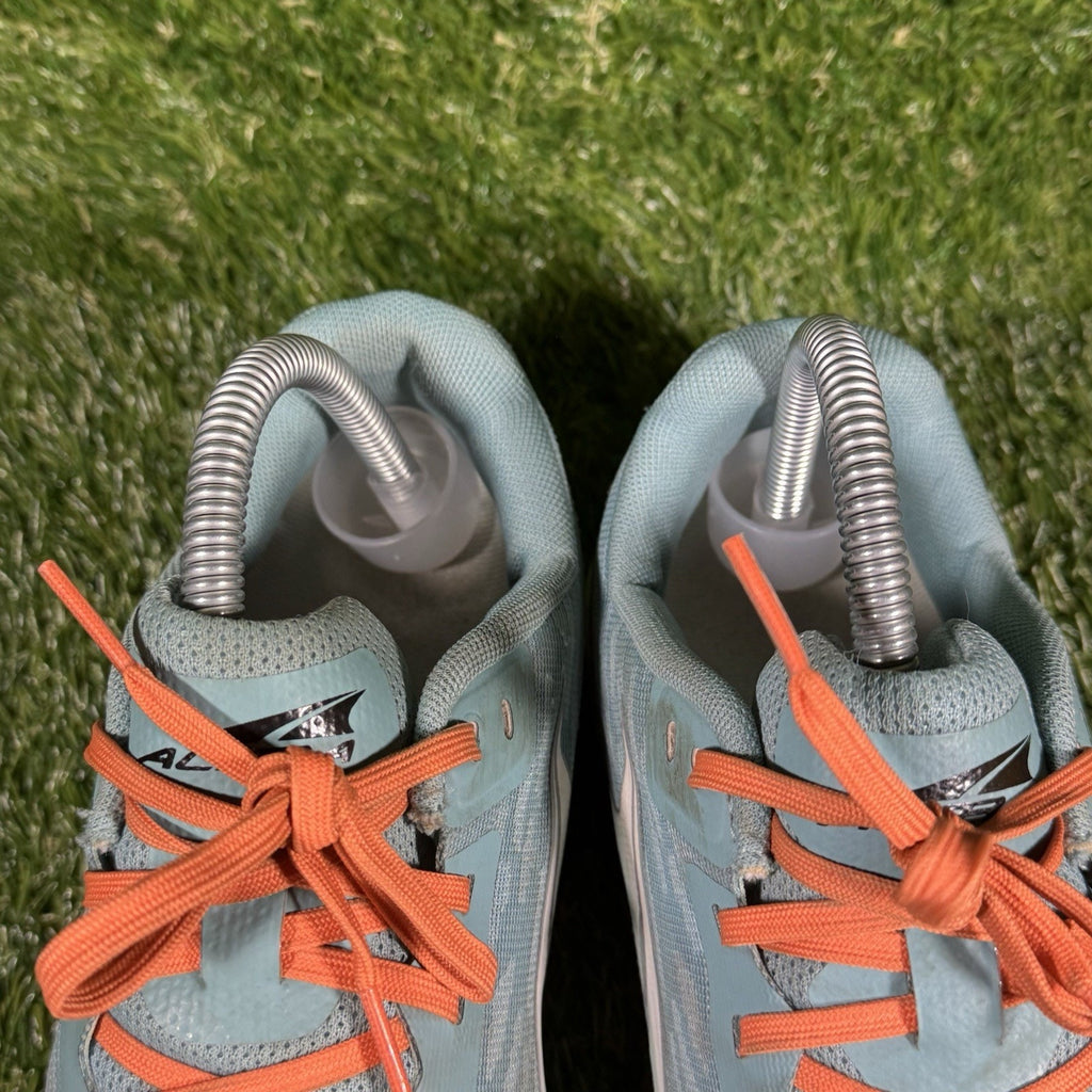 Altra Rivera EGO Womens Size 8 Aloa Blue Orange Running Walking Shoes Sneakers