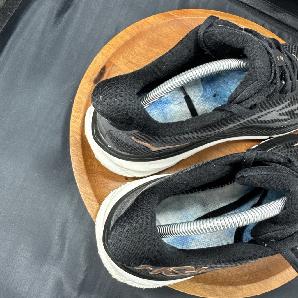 Size 11B W - Hoka One One Clifton 9 Black Rose Gold (Women's) - 1127896 BRGL