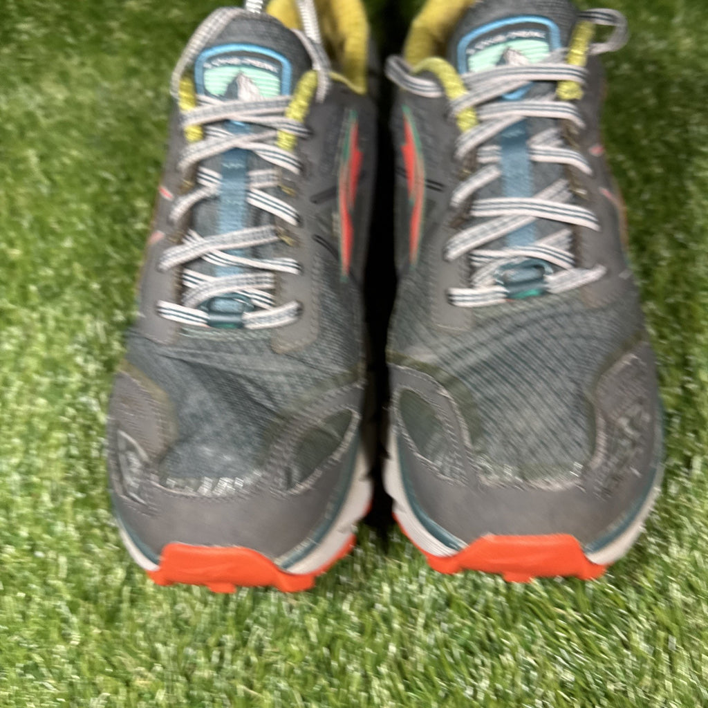 Altra Lone Peak 3 Zero Drop Trail Running Shoe Gaiter Trap Green Sz 10.5 Womens