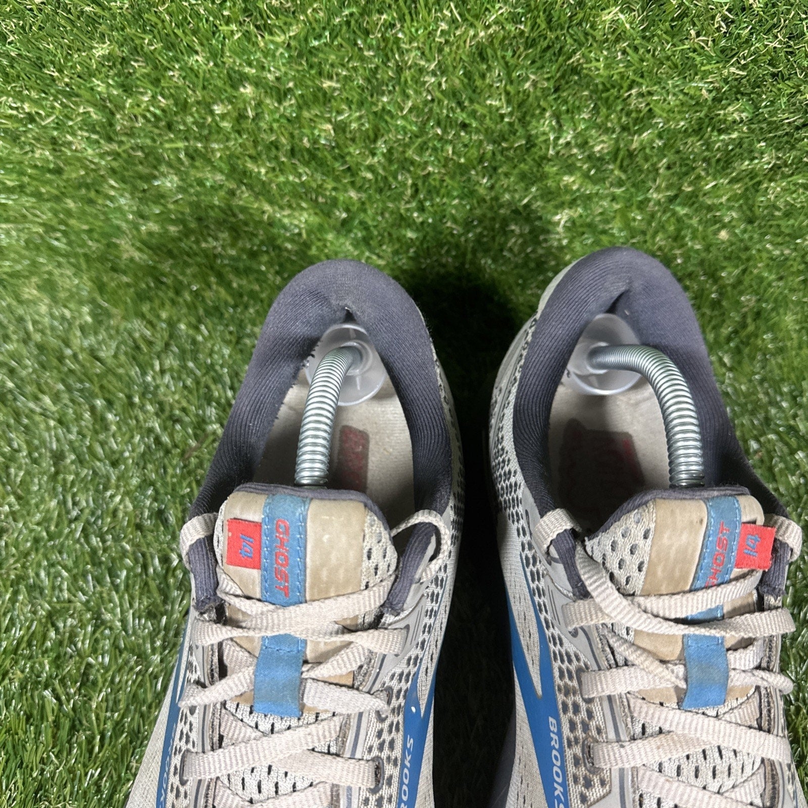 Brooks Ghost 14 Running Shoes Sneakers Men's Size 11 D Gray Athletic Gym