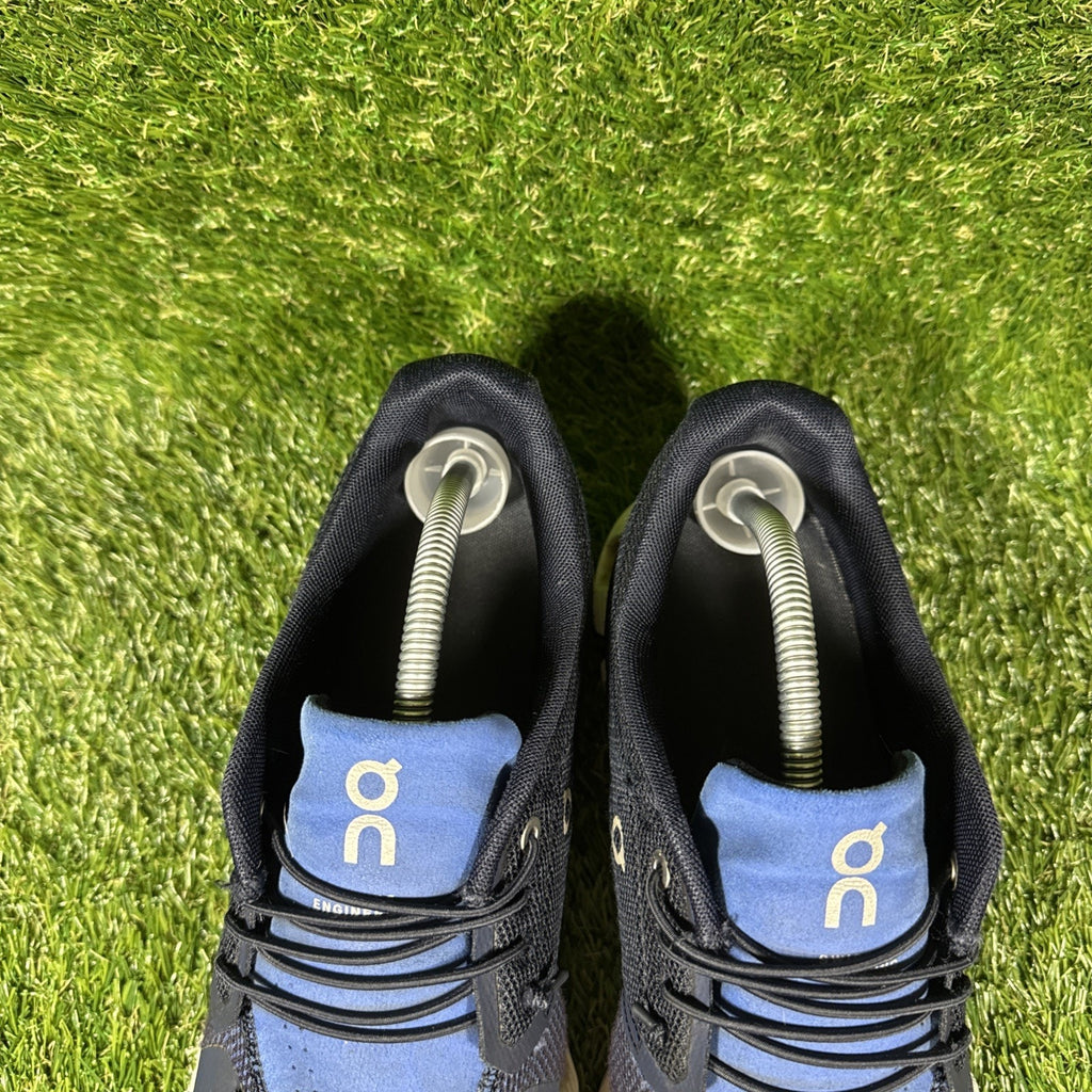 On Running Cloud 5 Combo Men's 11 Shoes Sneakers Navy Blue Running Athletic NICE