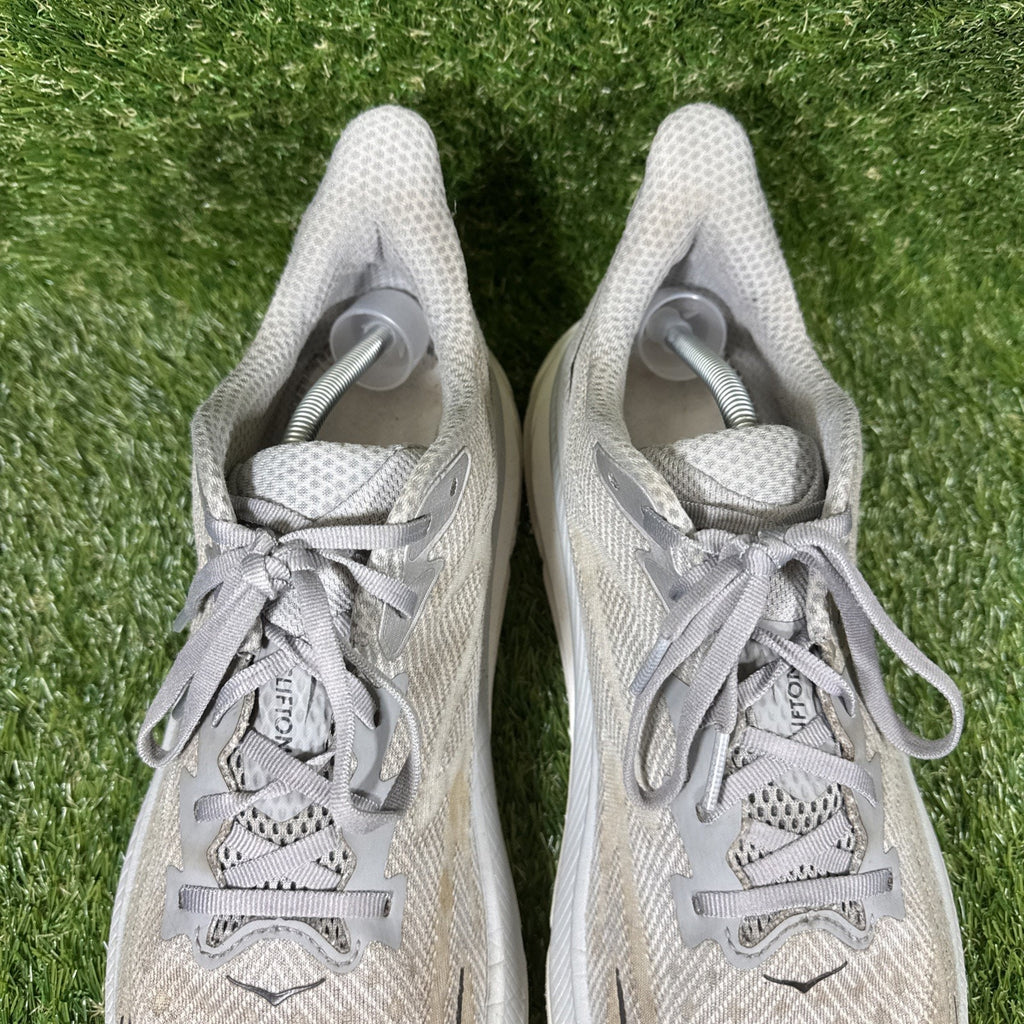 HOKA ONE ONE Clifton 9 Harbor Mist Black 1127895HMBC Men Running Shoe Size 13D