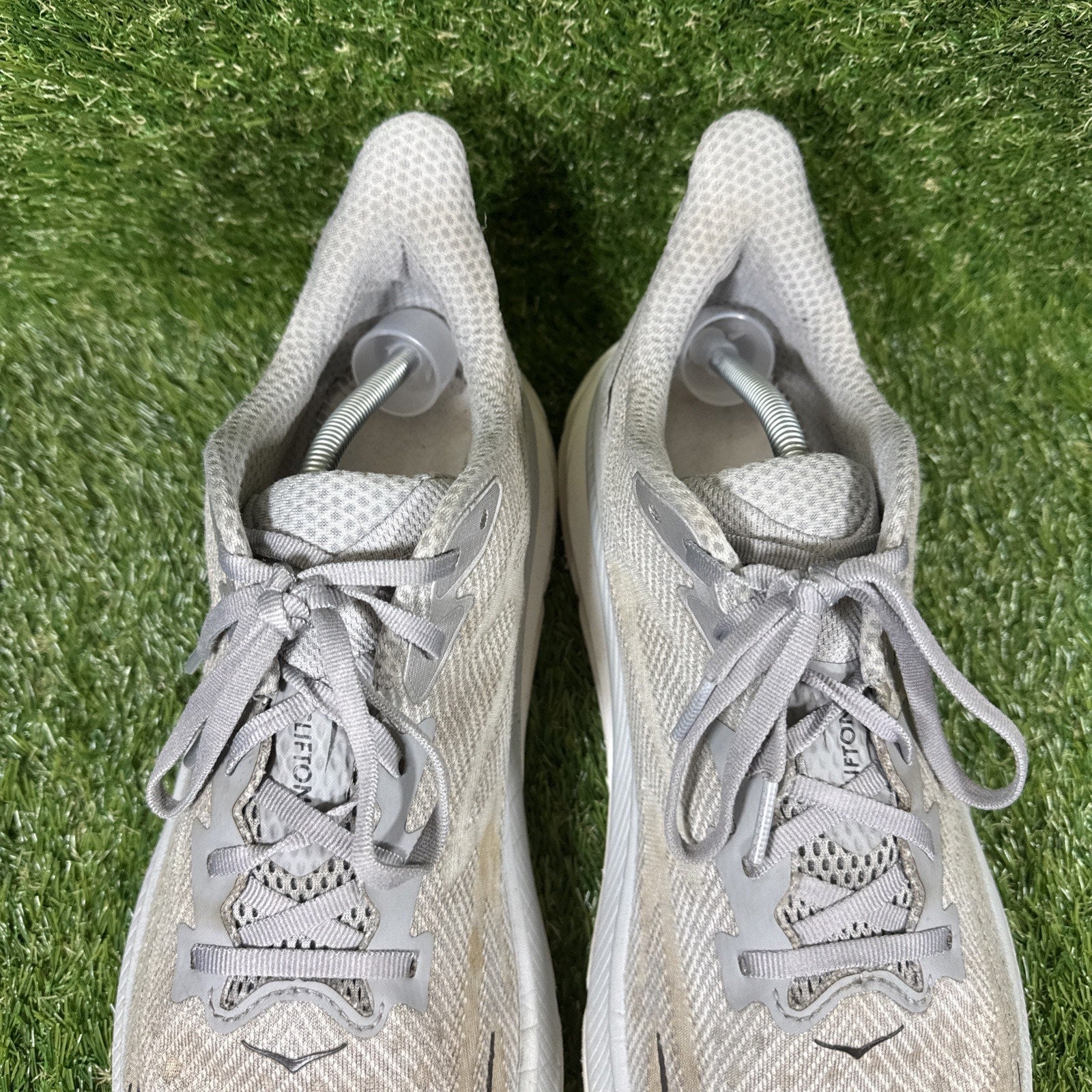 HOKA ONE ONE Clifton 9 Harbor Mist Black 1127895HMBC Men Running Shoe Size 13D