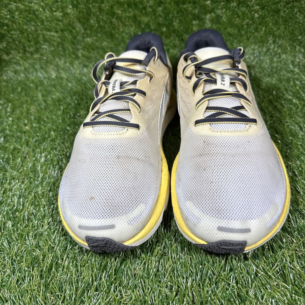 Altra Sneakers Women 7 Rivera 2 Running Shoes Yellow Trainers Road Foot Shape