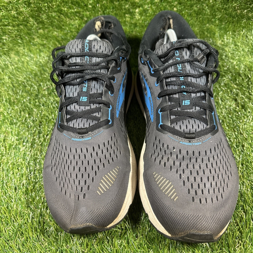 Brooks Sneakers Mens 11 D Addiction GTS 15 1103651D077 Gray Running Gym Shoes