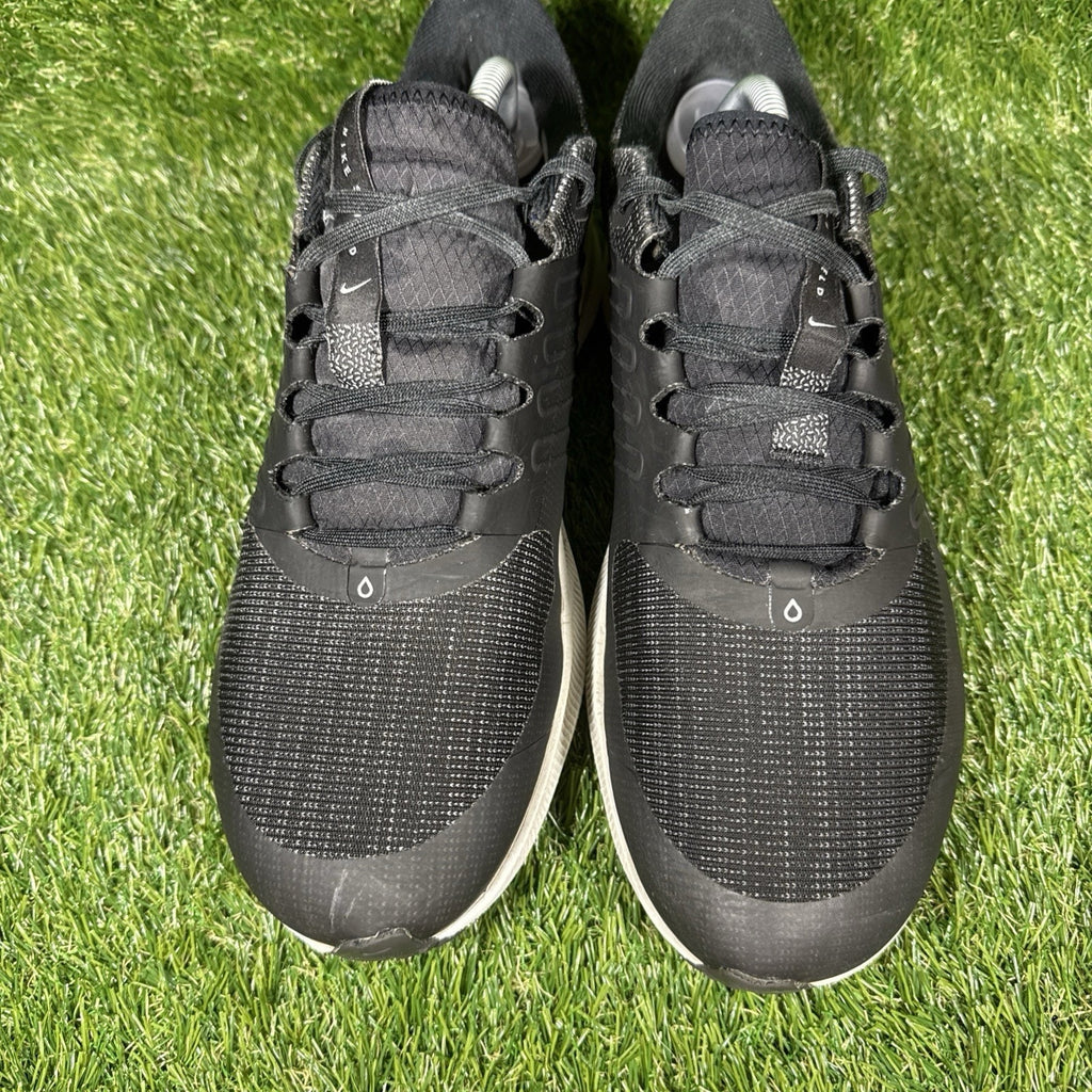 Nike Air Zoom Pegasus 38 Shield Black Dark Smoke Grey White DC4073 Men's 10.5