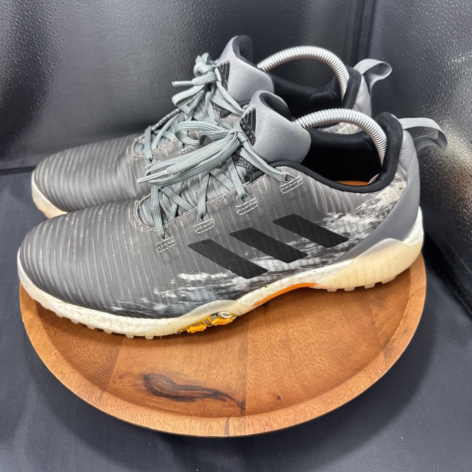 ADIDAS BOOST CODE CHAOS GOLF SHOE GRAY MEN'S 13 NICE!