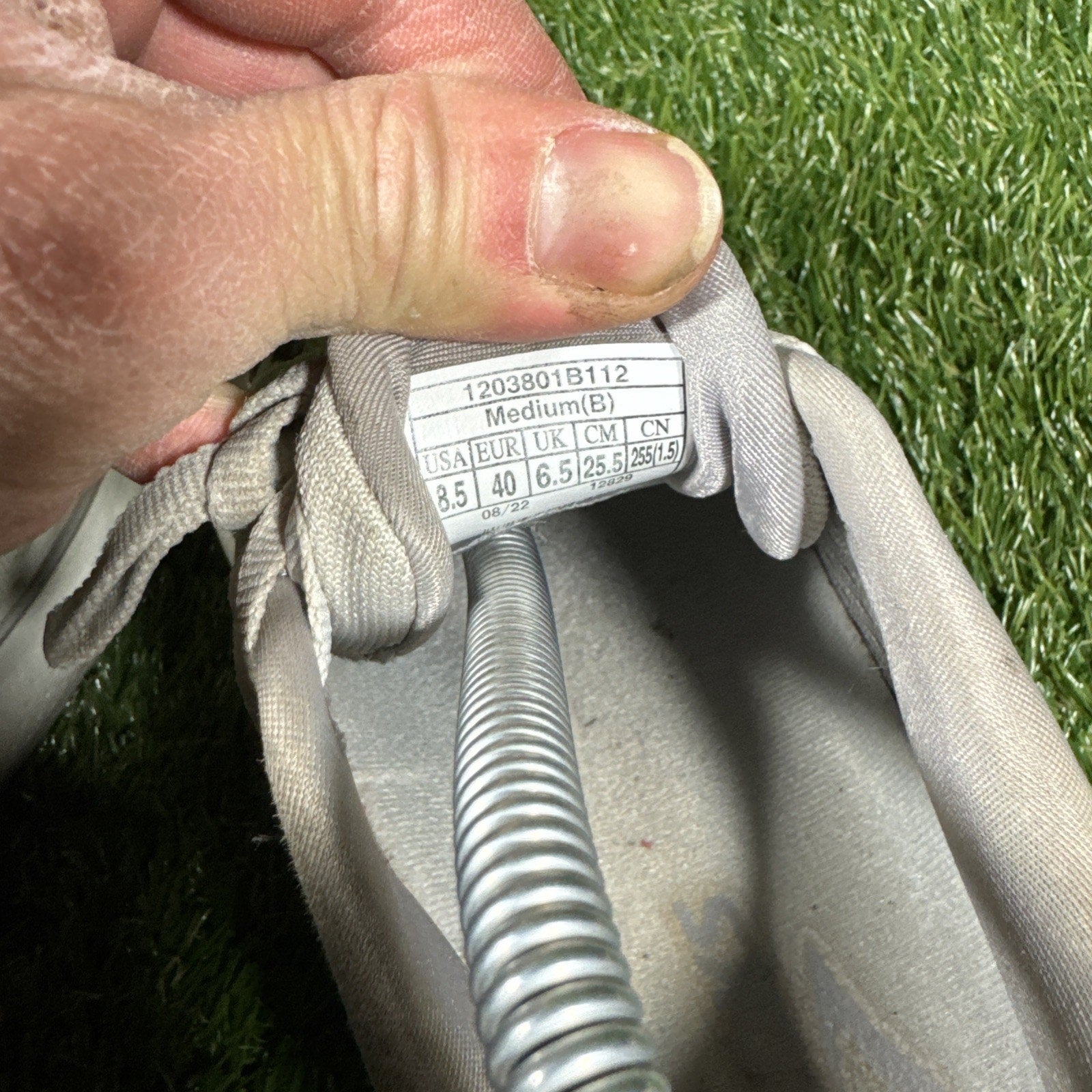 Brooks Ghost 15 1203801B112 Gray Running Shoes Sneakers Women’s Size 8.5 B