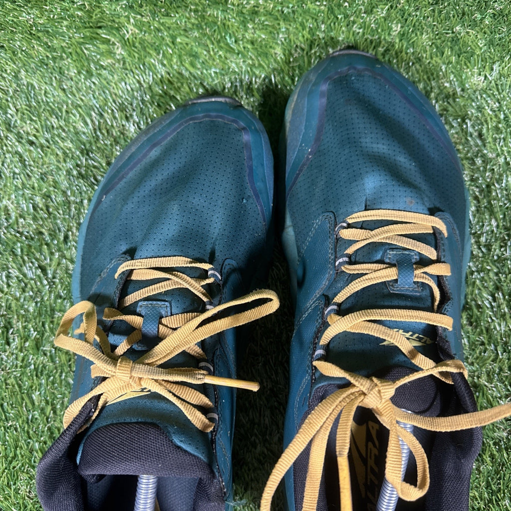 Altra Superior 5 Green Trail Running Shoes Men's Size 14 Teal Green Athletic