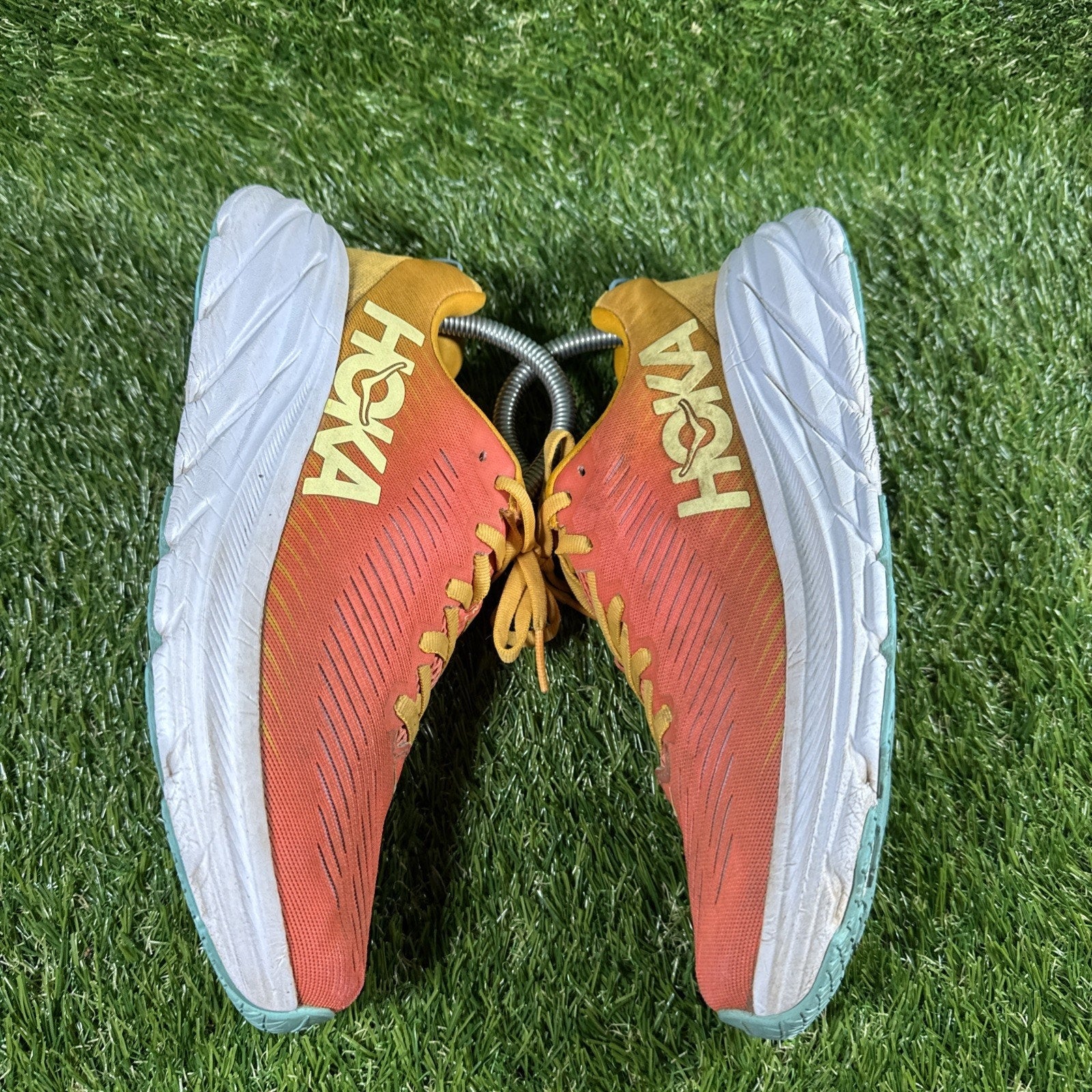 HOKA One One Women's Rincon 3 Camellia/RadiantYellow Size:7B