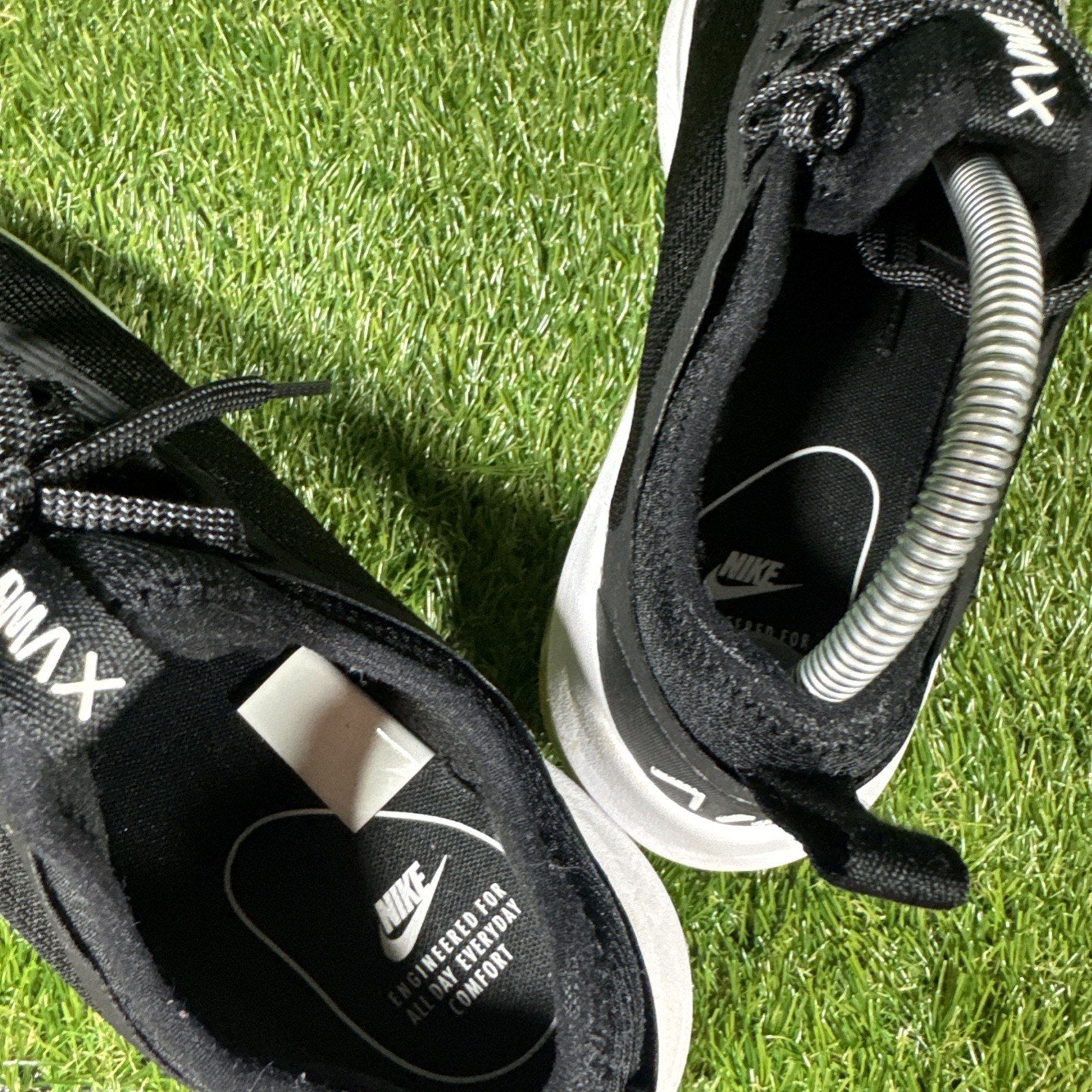 Nike Mens Air Max Fly Size 8.5 Black Running Walking Training Shoes Sneakers V