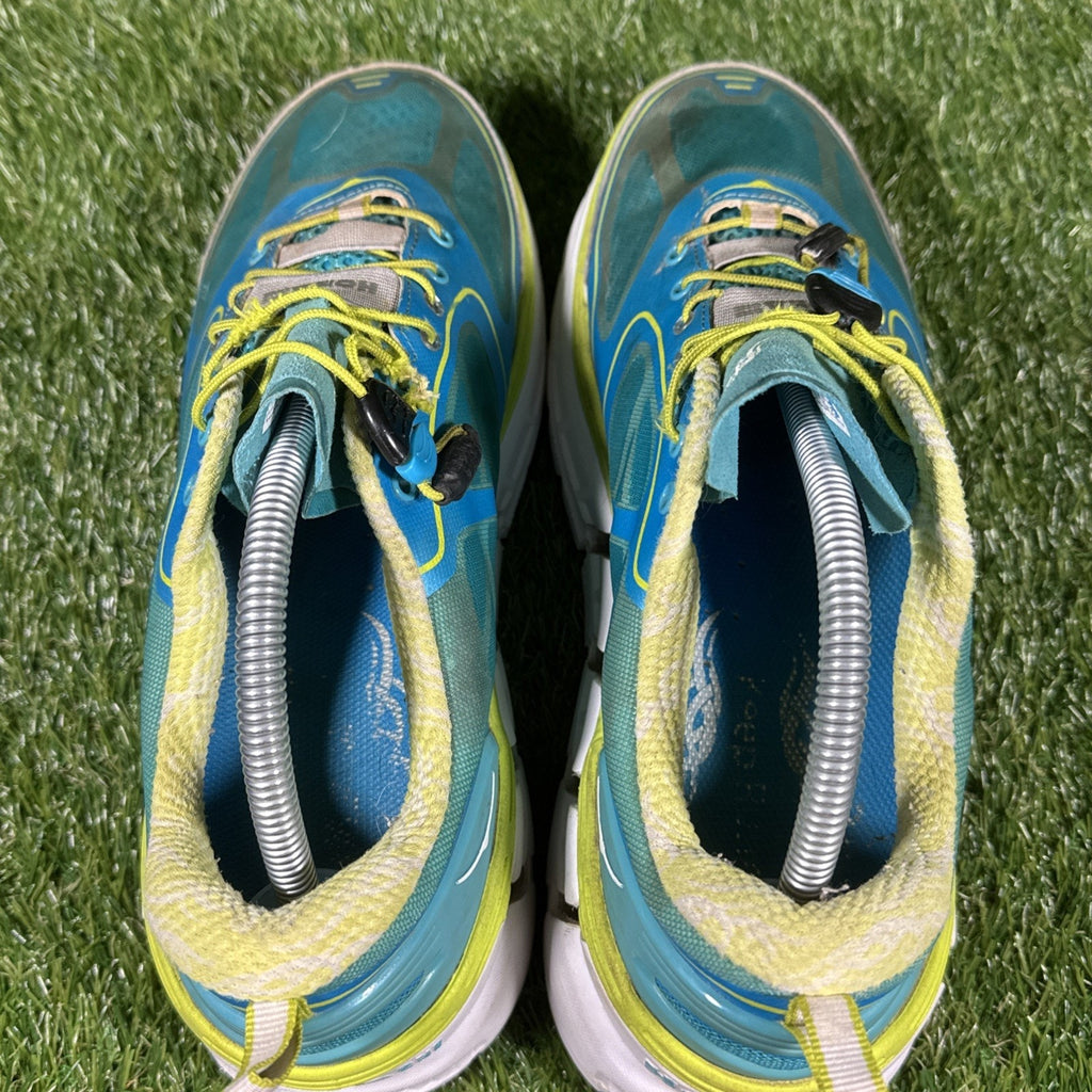 Hoka One One Women Conquest Running Shoe Sneaker 20108 025 Size 10.5 Blue