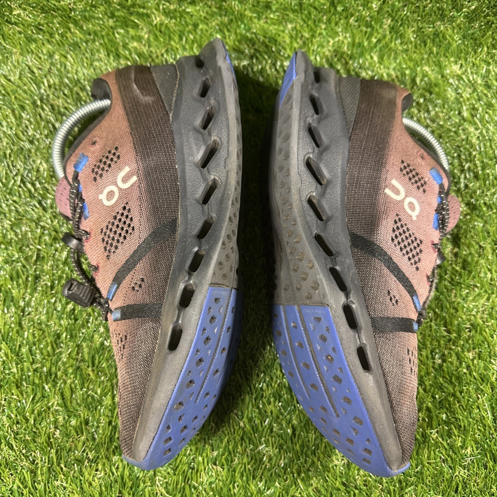 On Cloudsurfer 3WD10441509 Women 8.5 Running Shoes Black Cobalt Athletic Sneaker