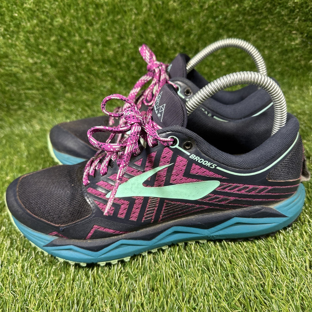 Brooks Caldera 2 Women's Size 9B (Medium) Running Shoes Navy Purple