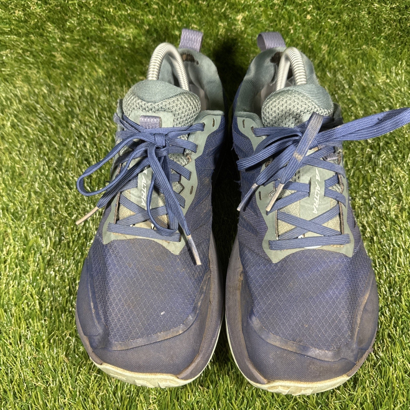 Altra Lone Peak 9 Shoes Womens 9.5 Blue Athletic Running Sneakers AL0A85PR445