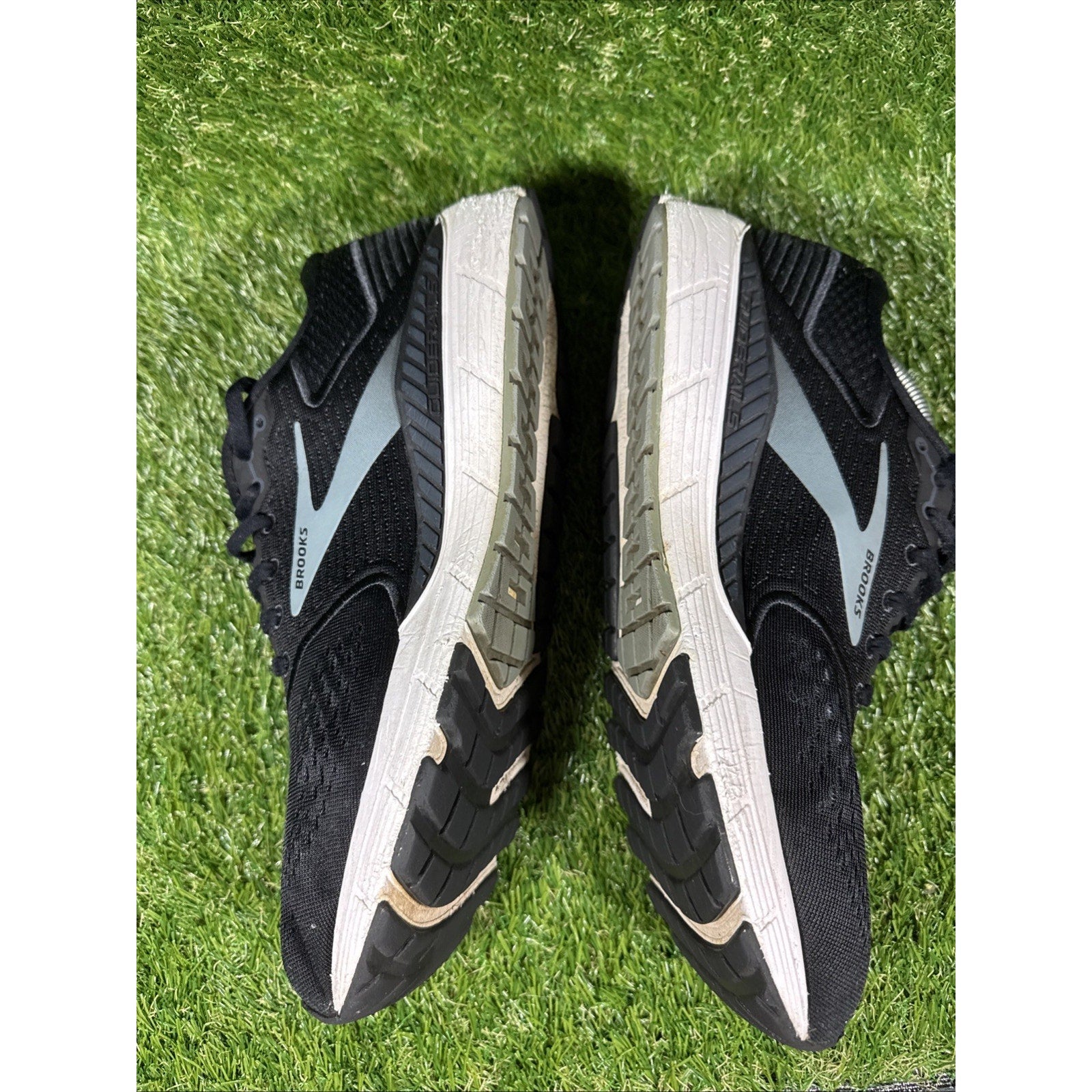 Brooks Beast 20 Shoes Mens 11.5 D Black Running Sneakers NICE - No Insoles