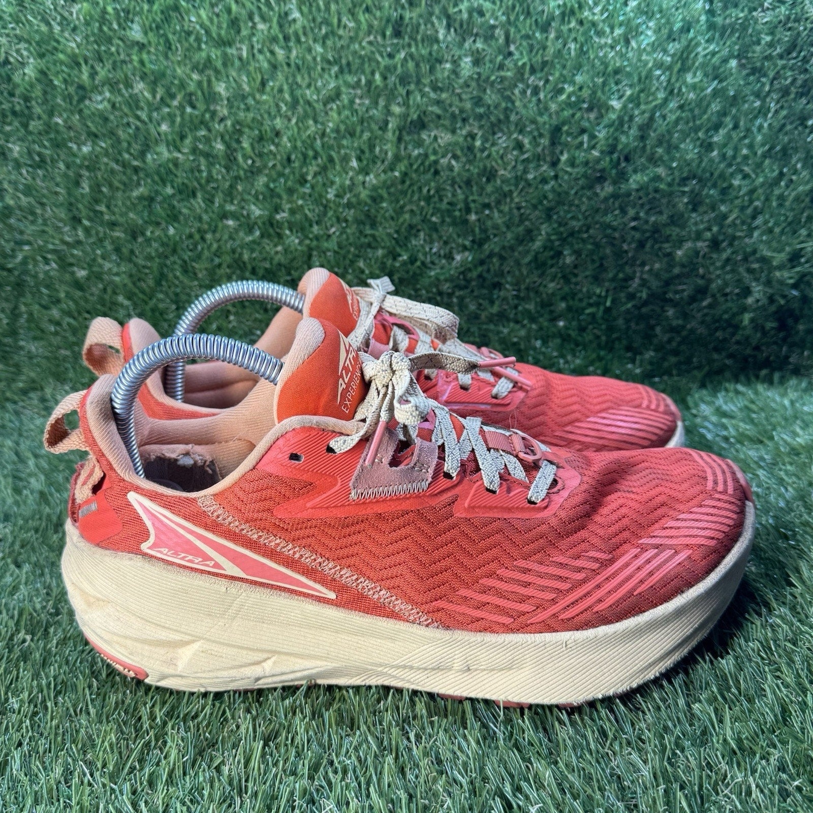 Altra Experience Wild Womens Orange Training Running Shoes Sz US 9 Sneakers