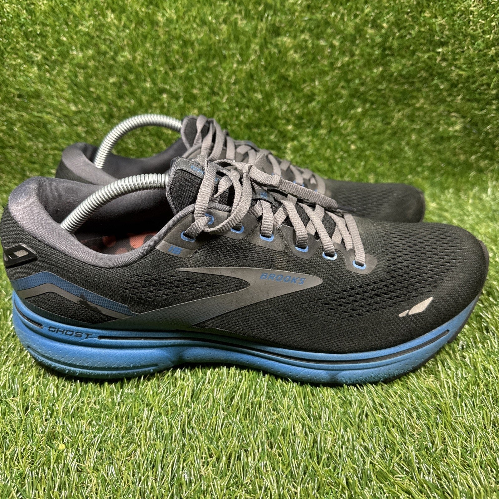 Brooks Ghost 15 Black Pearl Blue Road Running Neutral Men's Size 12D