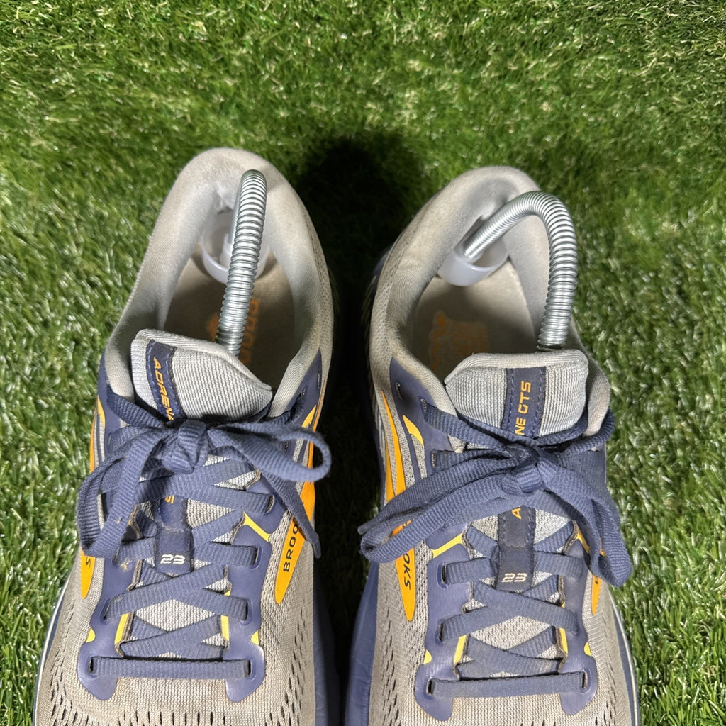 Brooks Adrenaline GTS 23 Blue, Gray, Orange Men's Running Shoes Size 11.5M