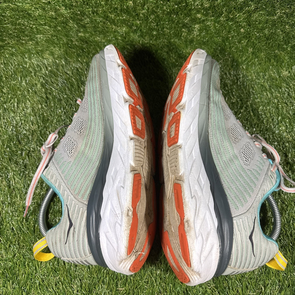 Hoka One One Bondi 6 Running Shoes Women's Size 10 Teal Green Athletic Sneakers