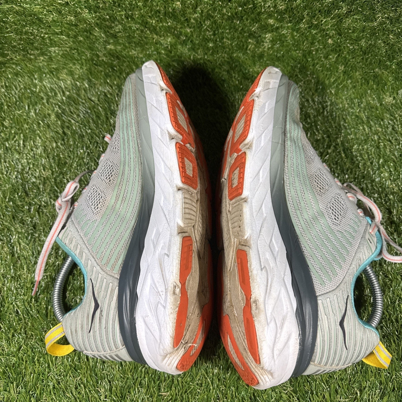 Hoka One One Bondi 6 Running Shoes Women's Size 10 Teal Green Athletic Sneakers