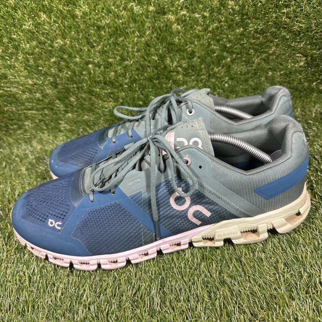 On Cloud Cloudflow Running Shoes Sea Petrol Men Size 13 GREAT! Athletic Sneakers