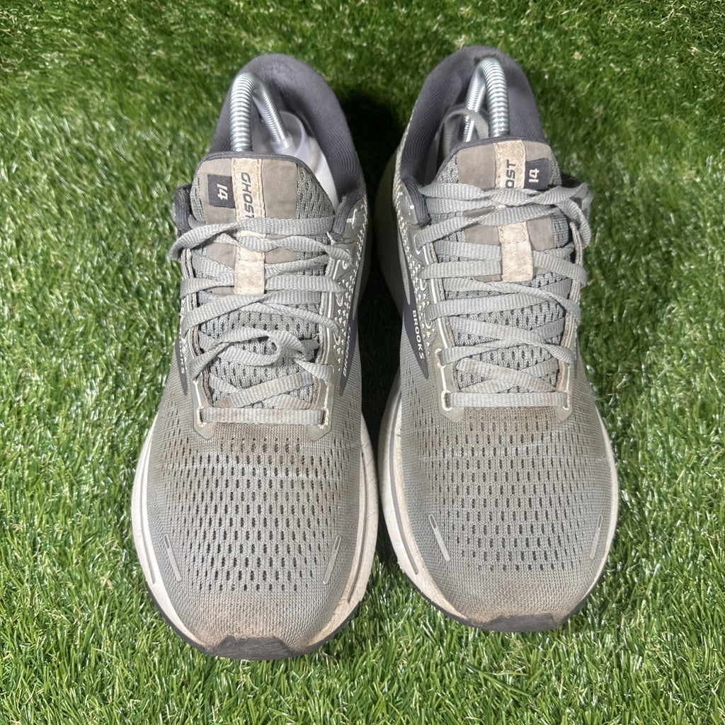 Brooks Ghost 14 Mens Size 9D Shoes 1103691D067 Running Sneakers Gray