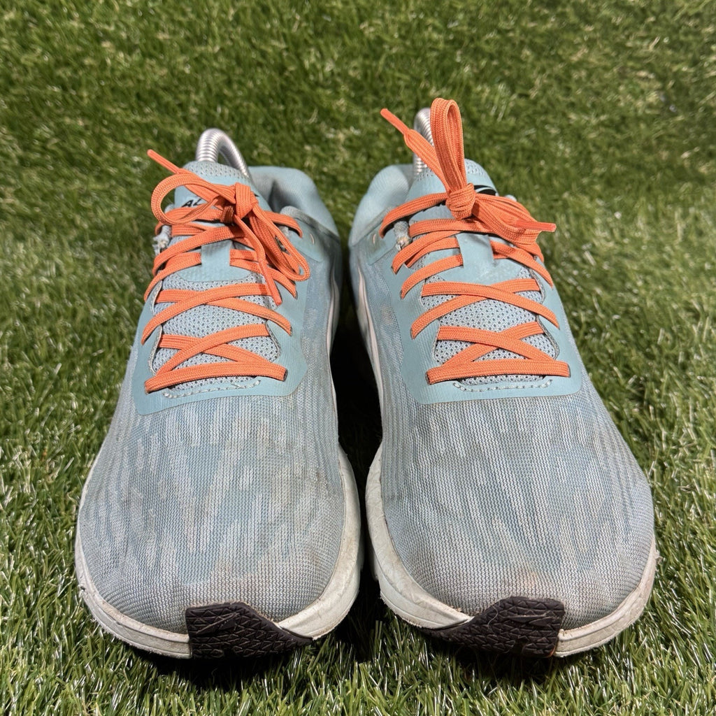 Altra Rivera EGO Womens Size 8 Aloa Blue Orange Running Walking Shoes Sneakers