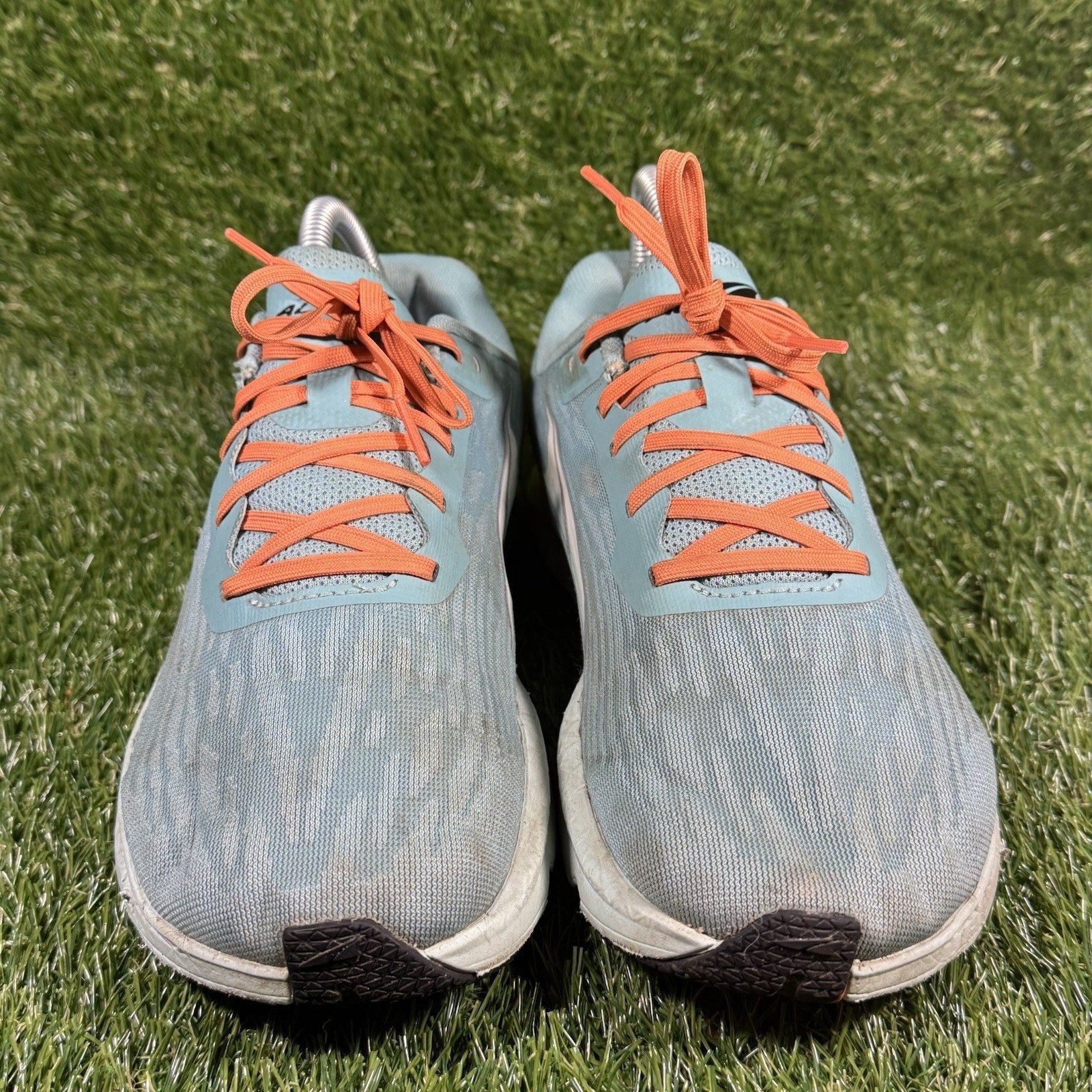 Altra Rivera EGO Womens Size 8 Aloa Blue Orange Running Walking Shoes Sneakers