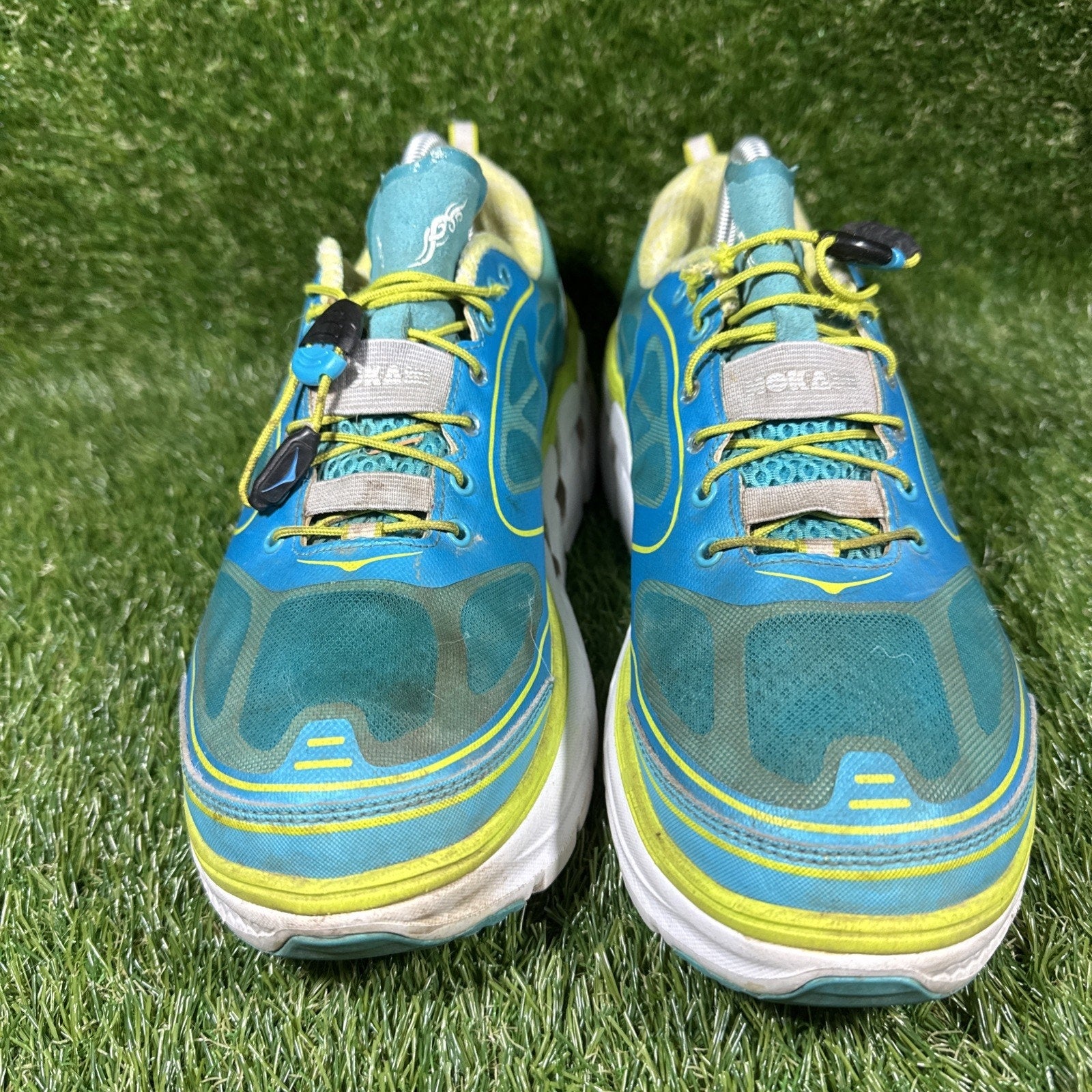 Hoka One One Women Conquest Running Shoe Sneaker 20108 025 Size 10.5 Blue