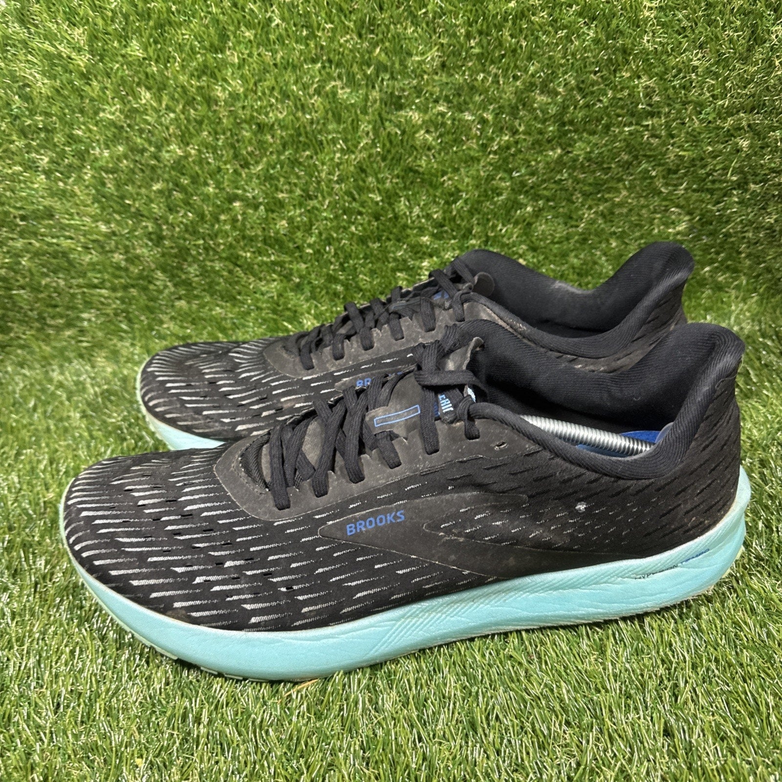 Brooks Hyperion Tempo Men's Size 15 Running Shoes Black Aqua