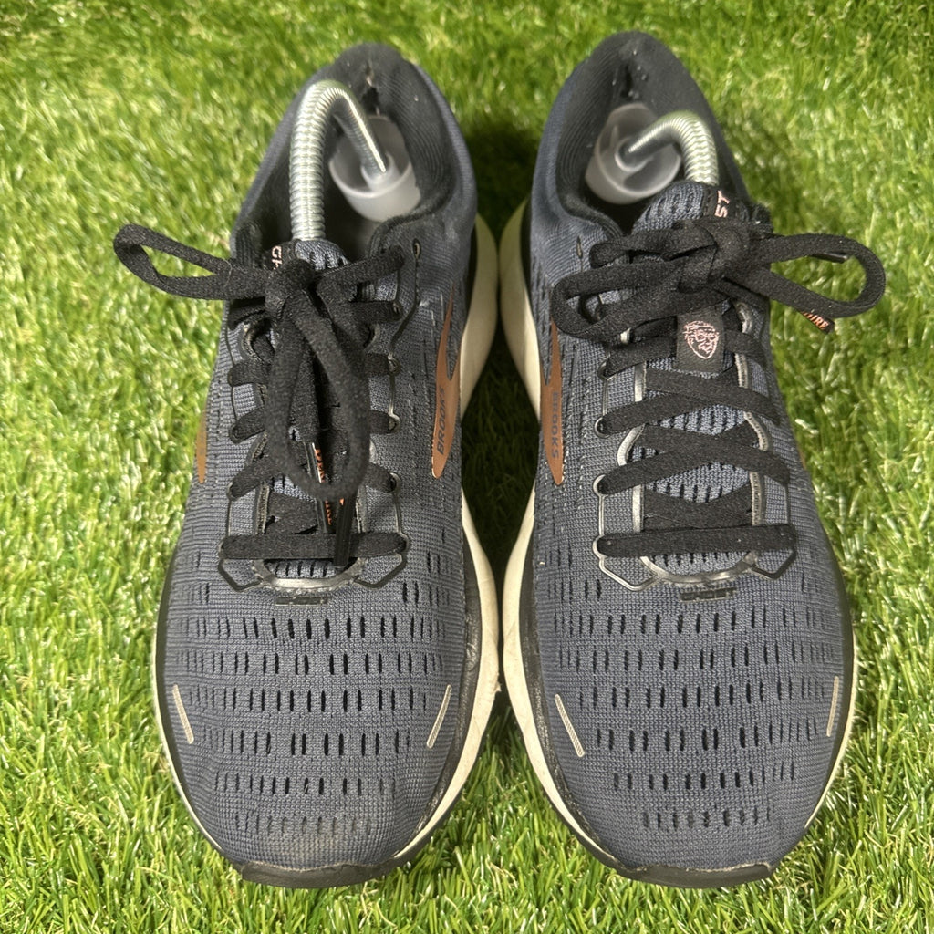 Brooks Womens Ghost 13 1203381B483 Black Running Shoes Sneakers Size 7B