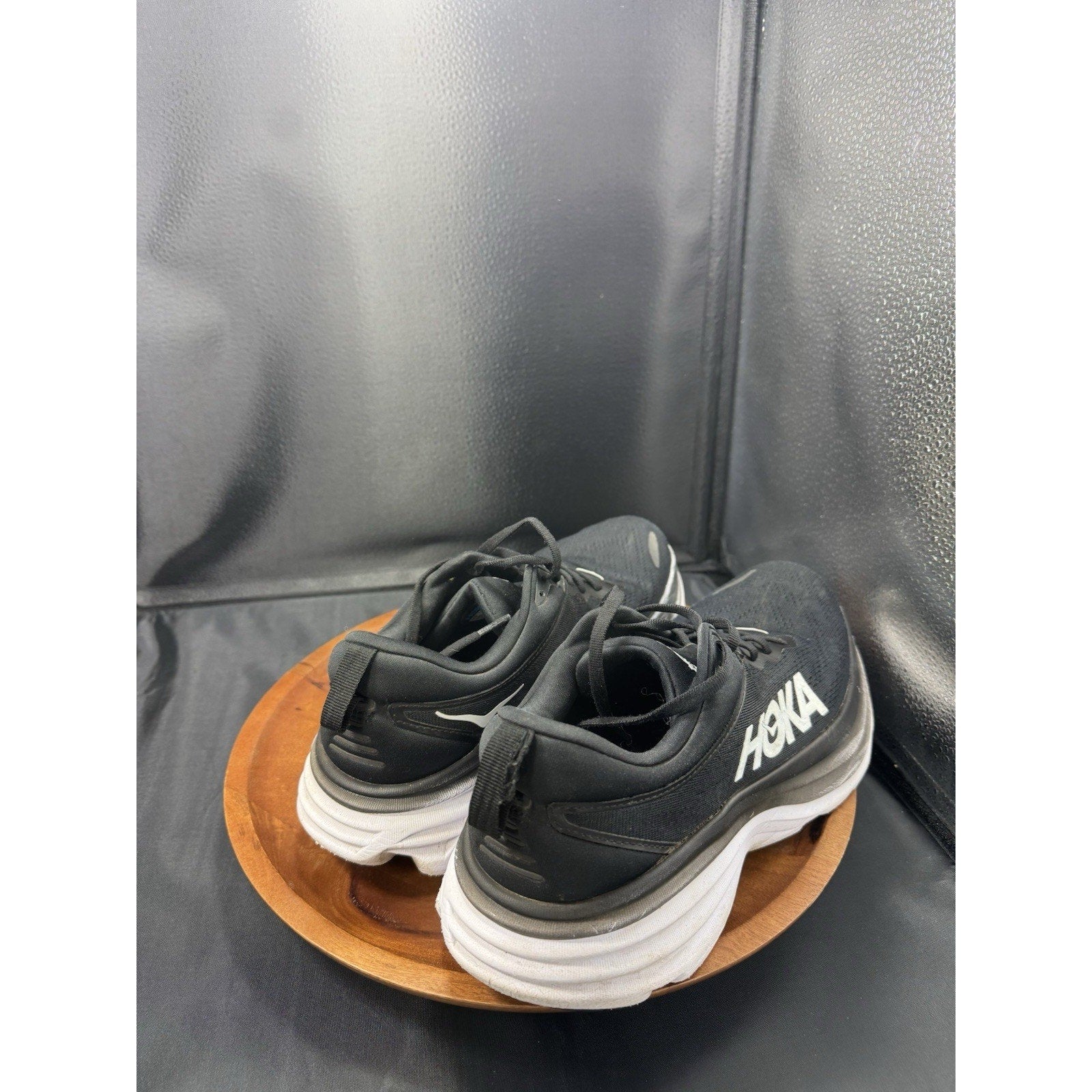 Hoka Men’s Bondi 8 Shoe Sneaker Running Athletic Tennis Shoe Black Size 10.5