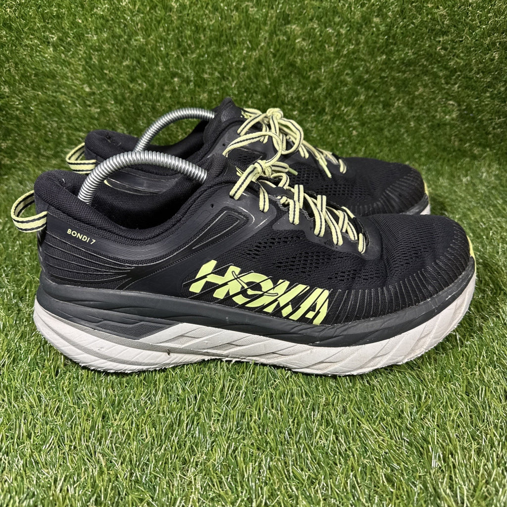 Hoka One Bondi 7 Running Shoes Mens Size 12 Blue Graphite