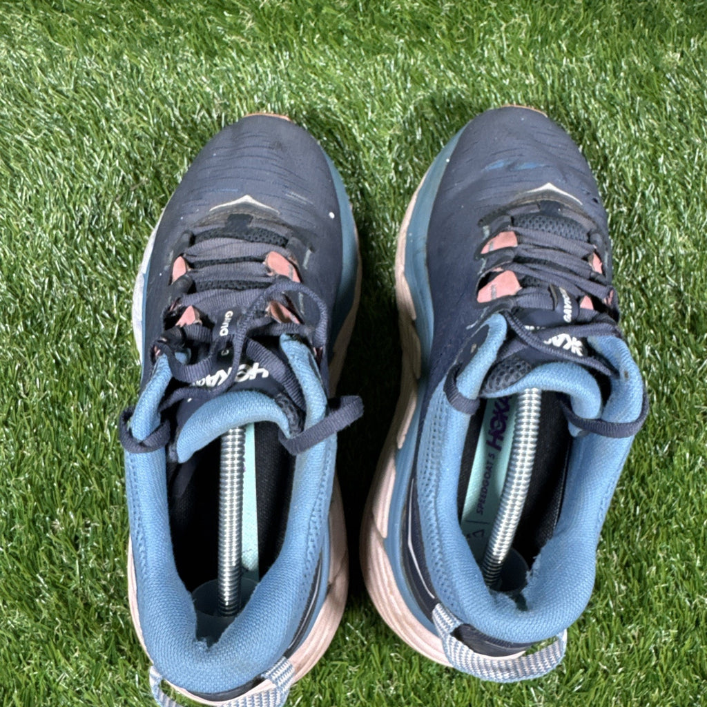 Hoka One One Gaviota 3 Womens Blue Pink Size 7.5D Wide Running Shoes 1113523