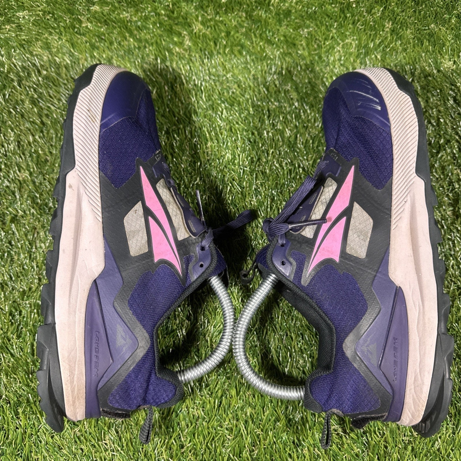 Altra Lone Peak 7 Trail Running Shoes Womens 8.5 AL0A7R7G252 Purple