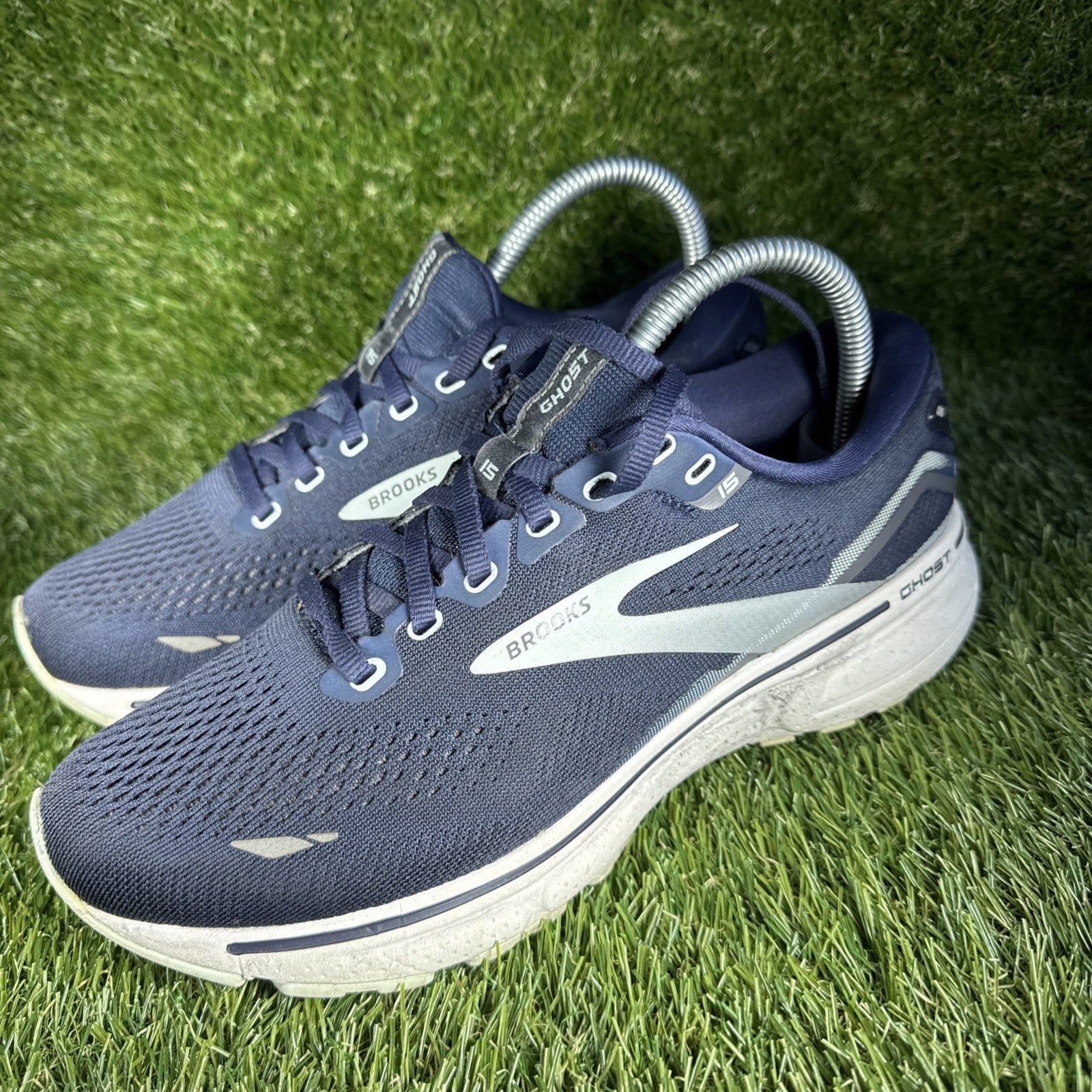 Brooks Ghost 15 Women's Size 8.5 B (Medium) Running Shoes Navy Sneakers