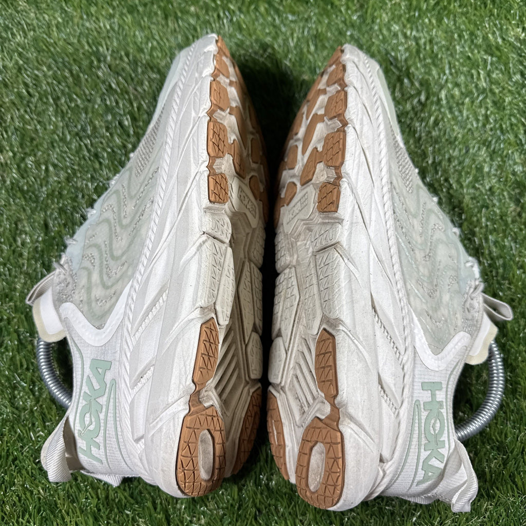 Hoka One One Clifton LS x Satisfy Low Celadon Tint - 1143450-CTWW Size W9 Men 8