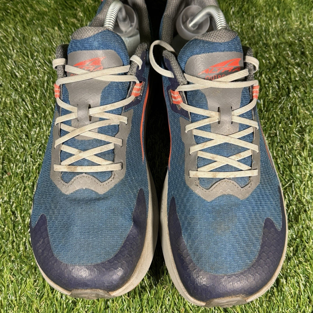 Altra Outroad 2 Men’s Size 9 Shoes Blue Green Athletic Hiking Trail Sneakers