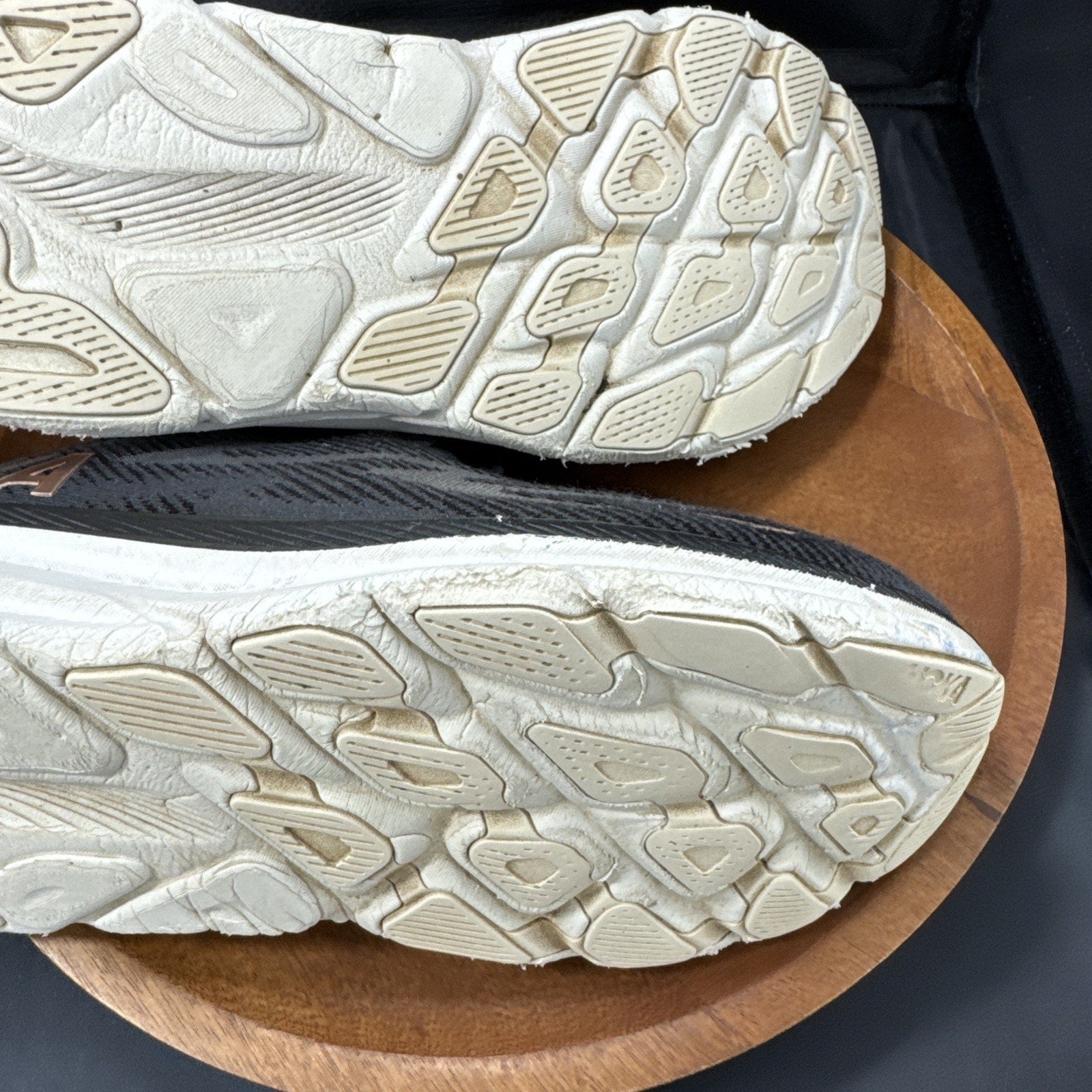 Size 11B W - Hoka One One Clifton 9 Black Rose Gold (Women's) - 1127896 BRGL