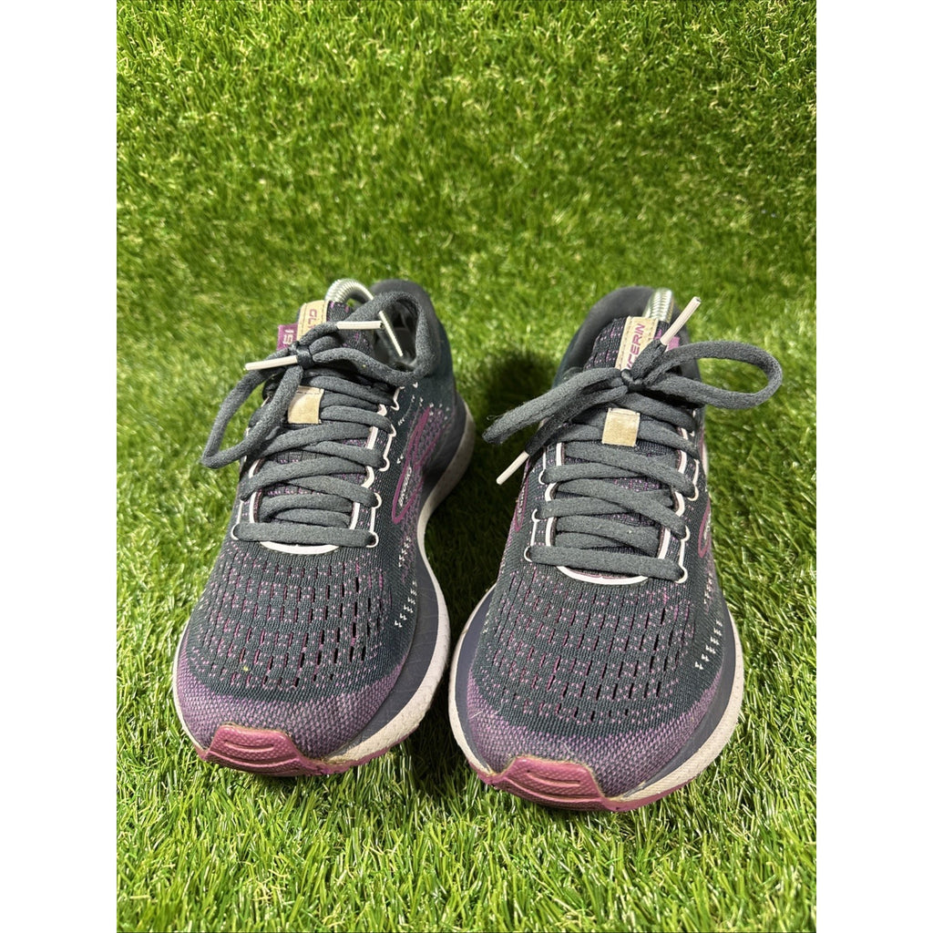 Brooks Womens Glycerin 19 1203431B074 Black Running Shoes Sneakers Size 7 B