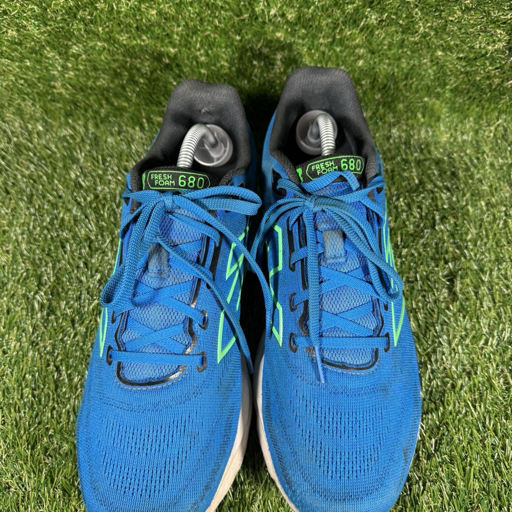 New Balance Fresh Foam 680v7 Shoes Mens Size 10.5 Blue Running Sneakers M680LB8