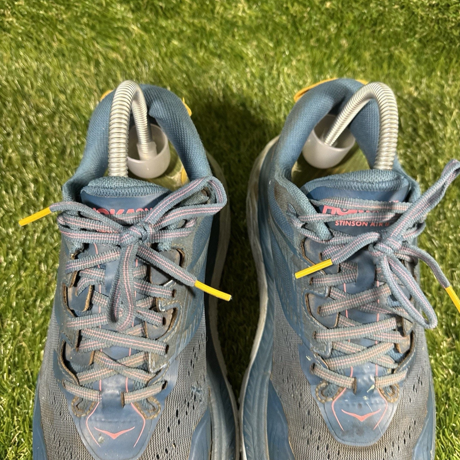 Hoka One One Stinson ATR 6 Blue Athletic Running Shoes 1110507 MBSF Women’s Sz 8