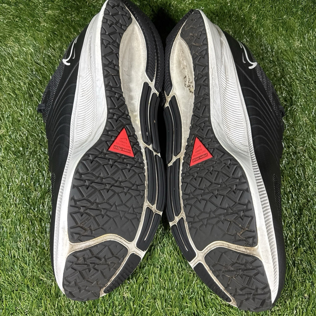 Nike Air Zoom Pegasus 38 Shield Black Dark Smoke Grey White DC4073 Men's 10.5