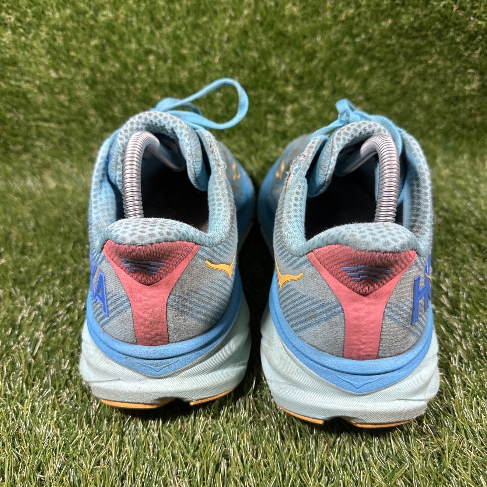 Hoka One One Women’s Clifton 9 Swim Day Cloudless Size 9.5B Blue Athletic Shoes