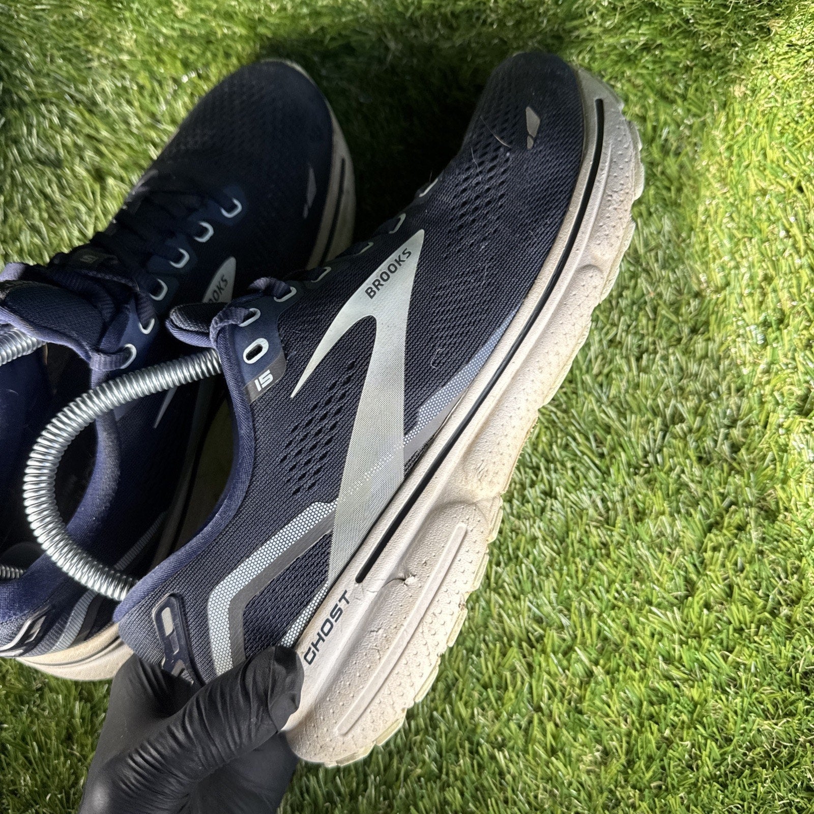 Brooks Ghost 15 Women's Size 8.5 B (Medium) Running Shoes Navy