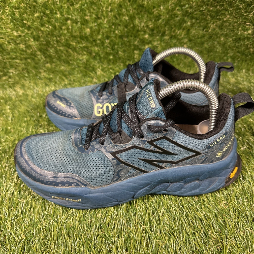 New Balance Fresh Foam X Hierro v8 Gore-Tex WTHIGB8 Women's 5.5 Blue Shoes