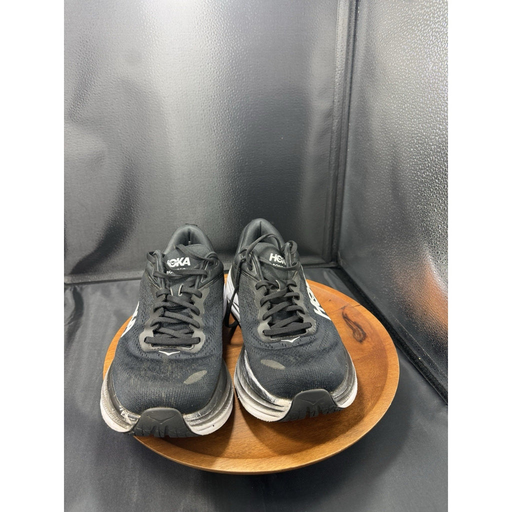 Hoka Men’s Bondi 8 Shoe Sneaker Running Athletic Tennis Shoe Black Size 10.5